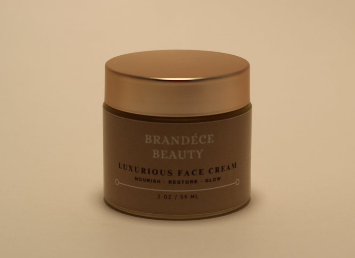 Brandéce Beauty Luxurious Face Cream 100% Organic Radiance Blend